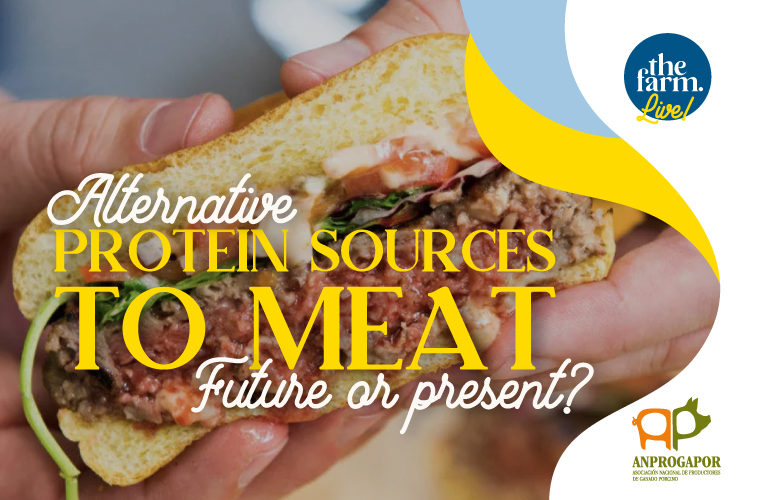 Alternative protein sources to meat the farm